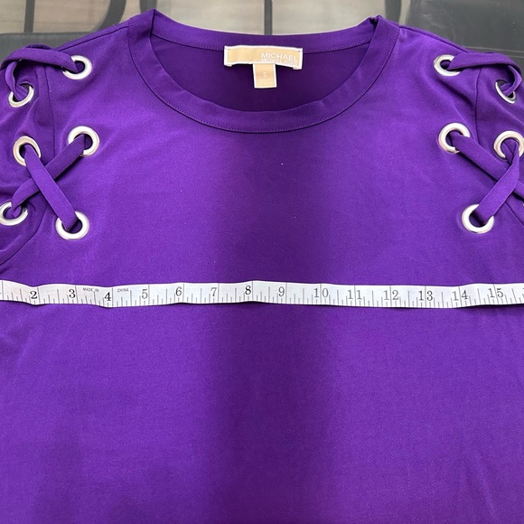 Micheal Kors purple top - Picture 4 of 4